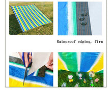 xiaoshuidi123 Panno Ombreggiante Tasso di Ombreggiatura del 85% Isolamento, Rete Solare in PE per Piante Verdi, Usato per Posto Auto Coperto/Impianto di Cantiere, Barre dei Colori (4×5m/13×16ft,A)