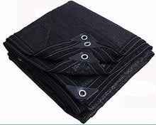 YS Panno Parasole Multiuso per Esterni 90-95% Sun Mesh Sunblock Rete Resistente Ai Raggi Uv per Copertura da Giardino Fiori Piante Patio Prato,Nero,5X7M