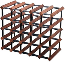 Classico Legno for il vino supporto della cremagliera con Storage stand organizzatore controsoffitto in acciaio zincato Wine Rack for 25 bottiglie di vino modulare rack Bottle Holder robusto for la cu
