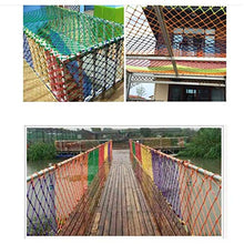 GVCTⓇ Rete di Protezione per Balcone - Rete Decorativa Colorata per Asilo, Rete Anti-Caduta per Recinzione per Scale Rete per Tessitura per Rete di Sicurezza per Bambini
