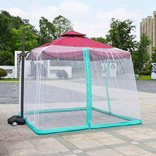 Schermo Di Copertura Della Rete Dell'Ombrello Dell'Ombrello All'Aperto, Paravento Della Zanzariera Del Parasole Dello Schermo Del Tavolo Dell'Ombrellone Da Giardino All'Aperto, Per I Mobili Del Patio