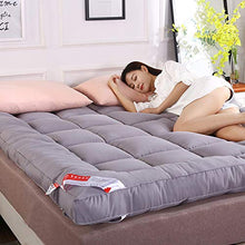 QXTT Materasso Futon, Materassi Letto Futon, Pieghevole Antiscivolo Tatami Materasso Pad Tappetino Tappeto Letto A Pelo Letto Pigro Stuoie per Camera da Letto E Ufficio,Blue-150 * 190cm