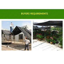 XIAOXIAO Rete ombreggiata Rete Ombreggiante for Reti Ombreggianti for Serra Rete Anti-UV for Giardino Ombra Succulenta Parco Giochi Giardino E Balcone Crema Solare for Auto (Size : 4x6m)