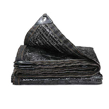Rete ombreggiante Bordo Nero Netto con Bordi in Rete Ombreggiata con Occhielli, Copertura del 95% con Teli di Copertura in Feltro (Dimensioni : 4x7M)