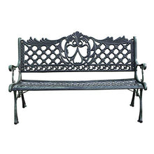 Schienale da giardino per esterni, panchine e file di sedie in ferro battuto, panchine per terrazze con braccioli, decorazioni per la casa, sedute per parchi divertimenti, per portici / parchi / cor
