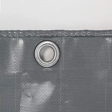 Telo Grigio per Raschiare Il Coltello, Tela Cerata Impermeabile Antipolvere con Occhielli Tenda in Tessuto Ombreggiante per Camion per Campeggio All'aperto 350 G/M²(Size:4×6M)