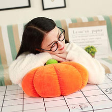 xiaofeng214 Natale Zucca Cuscino creativi Divertenti Peluche Giocattoli Decorazione Cuscino vegetale Bambola Bambola (Size : 40cm)