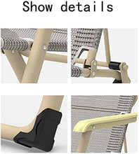 Lettini prendisole Reclinabili, Lettini da giardino reclinabili in metallo Lettini da giardino reclinabili Lettino pieghevole, 178 * 66 * 32 cm, 150 kg Max Zero Gravity Chair con tessuto sintetico tra