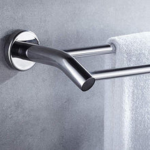 AINIYF Bagno Bagno Doccia Mensola Organizzatore portasciugamani parete Punch libero dell'acciaio inossidabile 304 Allungare doppio Hanging asta, 2 Metodi di installazione, 9 Grandezze (Dimensioni: 80x