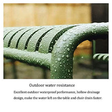 Set tavolo e sedia da balcone, combinazione di tavolo e sedia da esterno per il tempo libero, set di mobili da giardino, tavolo da pranzo e sedia da balcone, mobili da terrazza, tavolo da bistrot