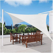 Tenda Da Sole Impermeabile Con Protezione Dai Raggi UV Per La Prevenzione Dell'abrasione E La Migliore Resistenza All'acqua Perfetto Per Piscineie Da Giardino E Molto Altro Ancora,Bianca,4X4X5.7 M