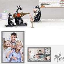LHQ-HQ Bottiglia di Vino Wine Rack Rack Soggiorno Creativa Wine Rack casa Bottiglia di Vino Rack Decoration Arredamento Resina Wine Rack Animal Crafts