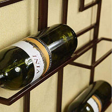 Portabicchieri da vino da appendere, Portabottiglie da appendere a parete moderno semplice, Portabottiglie da appendere creativo da parete per ristorante domestico, Portabottiglie da vino da parete