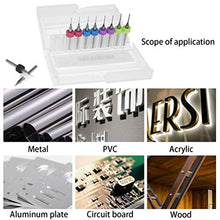 ASFD Pratico Kit di Parti della Stampante 3D Trapano per ugello di Pulizia per ugello V5 V6 Mk7 Mk8 Argento 0,2 mm