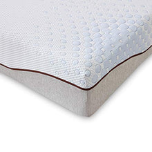 Alkove - Materasso singolo in memory gel a 7 zone, con molle insacchettate indipendenti e coprimaterasso sfoderabile, 80 x 190 x 25 cm