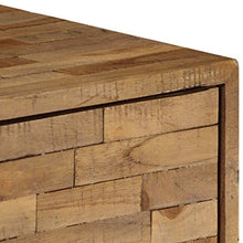 vidaXL Credenza Legno di Teak Recuperato Stile Vintage Mobile Armadietto Madia