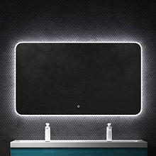 Mai & Mai Specchio da Bagno Appeso Specchio a LED Specchio da Parete 1200x700 mm Specchio per Il Trucco Personalizzato Anti-Appannamento