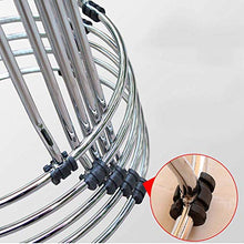 TY&WJ Pelle Pu Sgabelli da Bar Set di 2,26 Pollici Schiena Nuda Impilabile Sedie da Pranzo,Modern Rotondo Altezza del Contatore Sgabello da Bar Colazione Sedie per caffè Pub Casa Balcone