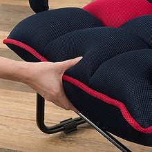 CDFC -Bar Sgabello Navy Blu Pigro Divano per Il Tempo Libero Sedia a Sdraio Balcone Camera da Letto Pranzo Pausa Pieghevole Sedia Divano Moderno Semplice Divano Singolo Semplice con nov