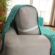 NAttnJf di Divano, Moderno Singolo/Doppio/Tre posti Divano Slipcover Furniture Divano Copertura Pad, Poliestere, Mint Green, 3