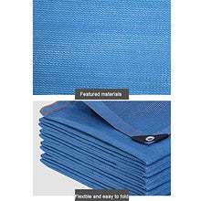 XIAOXIAO Rete ombreggiata Ombra Net-Home Encryption Rete Addensata Ombra Tetto Terrazza Terrazza Serra Balcone Isolante Rete 90% Ombra Blu (Dimensione: 2x2m) (Size : 5x10m)