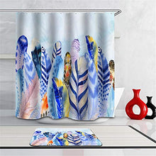 LIYAN Combinazione Bagno. Immagini Chiare E Colori Vivaci Rendono Il Tuo Bagno Pieno di Vita. Accessori da Bagno. Piume Belle E Colorate.