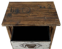 Mendler Serie Vintage Como cassettiera Legno Stile Spagnolo Modello Cadiz 33x49x79cm