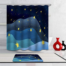 LIYAN Combinazione Bagno. Immagini Chiare E Colori Vivaci Rendono Il Tuo Bagno Pieno di Vita. Accessori da Bagno. Meteora nel Cielo.