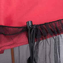 Scoperta Ombrello Ombrellone Bug dello Schermo W/Zipper Porta, Poliestere reticolato for Outdoor Ombrellone da Giardino zanzariera ZDWN