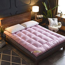 Huan Materasso Pieghevole futon Giapponese Materasso Pieghevole Tatami, attenuato Imbottito antidecubito Materasso futon Parete Sleeping Mat - (Bianco, Grigio, Rosa, Giallo)