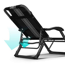 ZHANGYY Sedie a Sdraio per Patio Sedia reclinabile, Sedia Pieghevole Pausa Pranzo Ufficio Multifunzionale per Il Tempo Libero Letto per Siesta Schienale per la casa Sedia Portatile 97 * 68 * 25 cm D