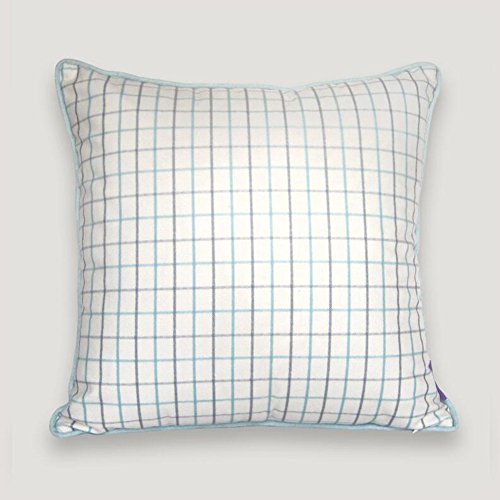 Cuscini decorativi CJC Cuscini Schienale Tessili Biancheria da Letto Federa da Ufficio Chai da Ufficio Cuscino Posteriore Cuscino Quadrato (Colore : T7, Dimensioni : 30x45cm)