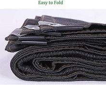 CXF Rete ombreggiante, 85% Heavy Duty Ombra Panno di Maglia Blocchetto di Sun Tessuto - con Occhielli-Black (Size : 5×6m)