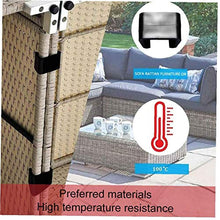 Yililay 10PCS Divano Connect Clamps, Clip Couch, Sei Centimetri Mobili di plastica Clip per Giardino Patio Mobilio Decorazione Domestica