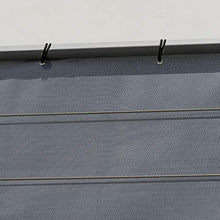 tenax Texstyle Rete Tessuta schermante frangivista, Grigio Acciaio, 1,50x5 m