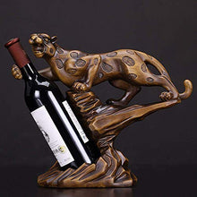 Elegante Semplicità Portabottiglie Decor Free Standing, Statua Ornamenti Animali, Artigianato in Resina Retrò, Portabottiglie da Pavimento, Centrotavola per Decorazioni per la Casa Di Moda (36 * 14 *