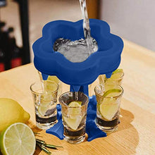 MariJEE - Dispenser e porta bevande con supporto, riempire più bicchieri di vino o bevande rapidamente, essenziale per riunioni familiari e feste al bar.