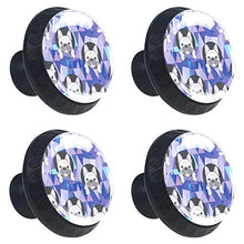 Bulldog cane animale 4 PCS Pomelli per Porta, Pomolo per Mobile, Pomelli per Mobili con Viti, Maniglia per Armadietto, Pomelli per Porta, Pomelli per Cassetti per Porta, Armadio, Cassetto e Credenza