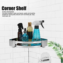 WNSC Mensola triangolare per bagno, portaoggetti, portaoggetti, per bagno, WC, accessorio per bagno