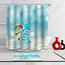 LIYAN Combinazione Bagno. Immagini Chiare E Colori Vivaci Rendono Il Tuo Bagno Pieno di Vita. Accessori da Bagno. Due Simpatici Pupazzi di Neve.