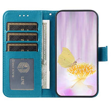 ikasus Cover iPhone XS Max Custodia,Goffratura fiore farfalla Flip Custodia Funzione Stand PU Premium Protezione Super Sottile TPU Interno Case Porta Carte credito Custodia Cover