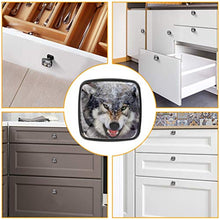 Lupo delle nevi (2) 4 PCS Pomelli per Porta, Pomolo per Mobile, Pomelli per Mobili con Viti, Maniglia per Armadietto, Pomelli per Porta, Pomelli per Cassetti per Porta, Armadio, Cassetto e Credenza