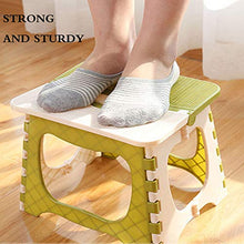 ZXCVB Sgabello Pieghevole,Superficie Antiscivolo,Salvaspazio,Facile da Trasportare,Molto Adatto per Cucina,Bagno E Outdoor,Adulti E Bambini Possono Usare,Beige