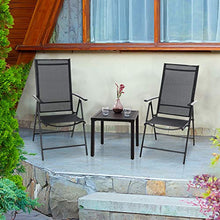 PHIVILLA Tavolino quadrato in acciaio con rivestimento antiruggine Tavolino da giardino Tavolino Nero48 * 48 * 46cm