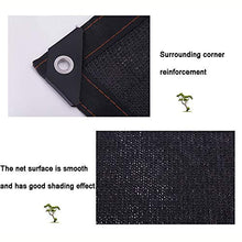 XIAOXIAO Rete ombreggiata Ombreggiatura Net-90% Crittografia Schermo Solare Ispessimento Schermo Ombreggiante Nero Schermo Isolante per Tetto Auto Tetto Balcone Dimensioni: 2x2M (Size : 2x2m)