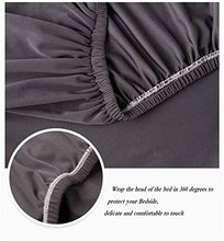 OOFAYWFD Copertura/Fodera per Testiera per Letto Bed Headboards Cover Copri Testata Letto 150/160/180/200 CM Bed Headboards Cover Matrimoniale/Singolo Premium Imbottita Elastica Copritestata Letto