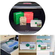 MYHZH Kit di Primo Soccorso, di Caso Medicina Storage Box Emergenza scatole di Pillola con compartimenti Separati per Travel Lavoro per Le Vacanze sul Posto di Lavoro, 2 pz