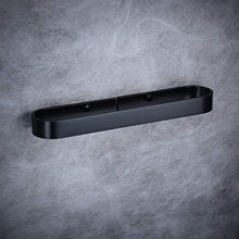Beelee Porta asciugamani bagno da parete, 32.5cm/12.8" Appendi Asciugamani, Nero Opaco, BA9299B-30