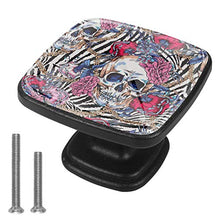 Teschio rosa retrò 4 PCS Pomelli per Porta, Pomolo per Mobile, Pomelli per Mobili con Viti, Maniglia per Armadietto, Pomelli per Porta, Pomelli per Cassetti per Porta, Armadio, Cassetto e Credenza