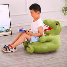 Domybest Copridivano per Bambini Senza Imbottitura Interna Seduta per Bambini a Forma di Dinosauro Poltrona per Bambini Morbida Divano per Bambini